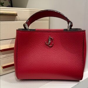 Red Leather Handbag